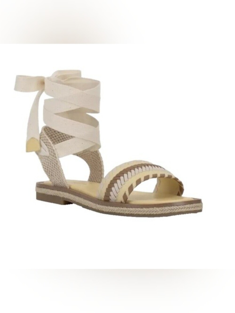 Vince Camuto Chesellis Whipstitch Woven Sandals